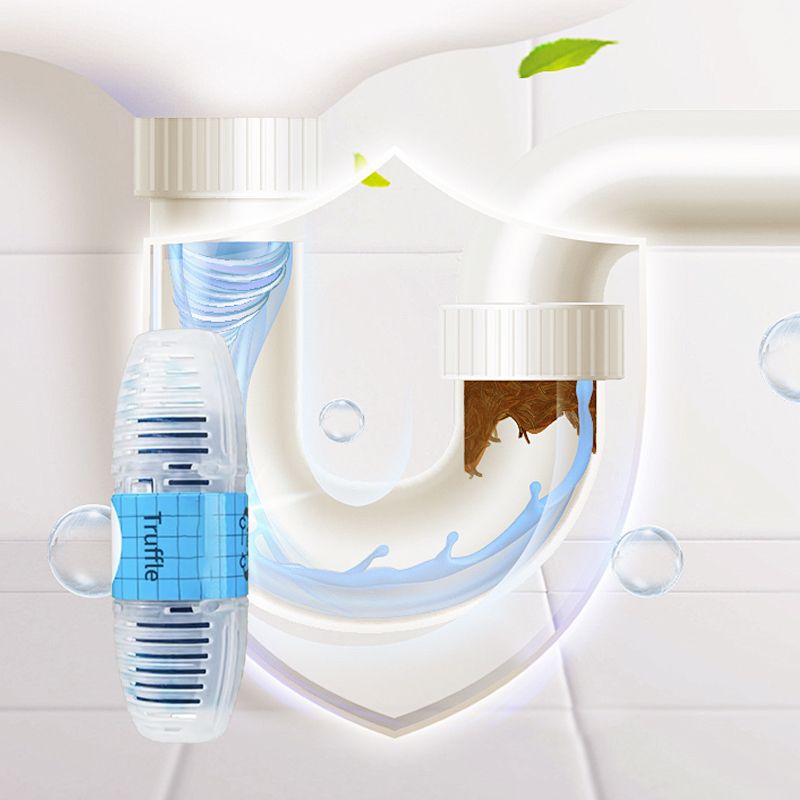Toilet cleaning capsules with fragrance release