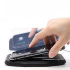 Head-Up Display fürs Auto mit kabelloser Handy-Ladestation