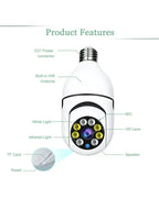 Wireless Surveillance Camera – Fits Any E27 Lamp Socket
