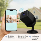 4K Surveillance Camera with Night Vision and Battery