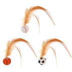 FeatherBounce Katzenspielzeug - 3er-Set -   Mivoza Deutschland