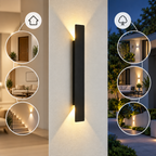 LED-Wandleuchte Aluminium wetterfest – für Innen und Außen