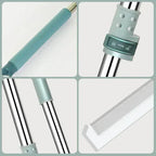 Telescopic Floor Mop with 180° Swivel Head
