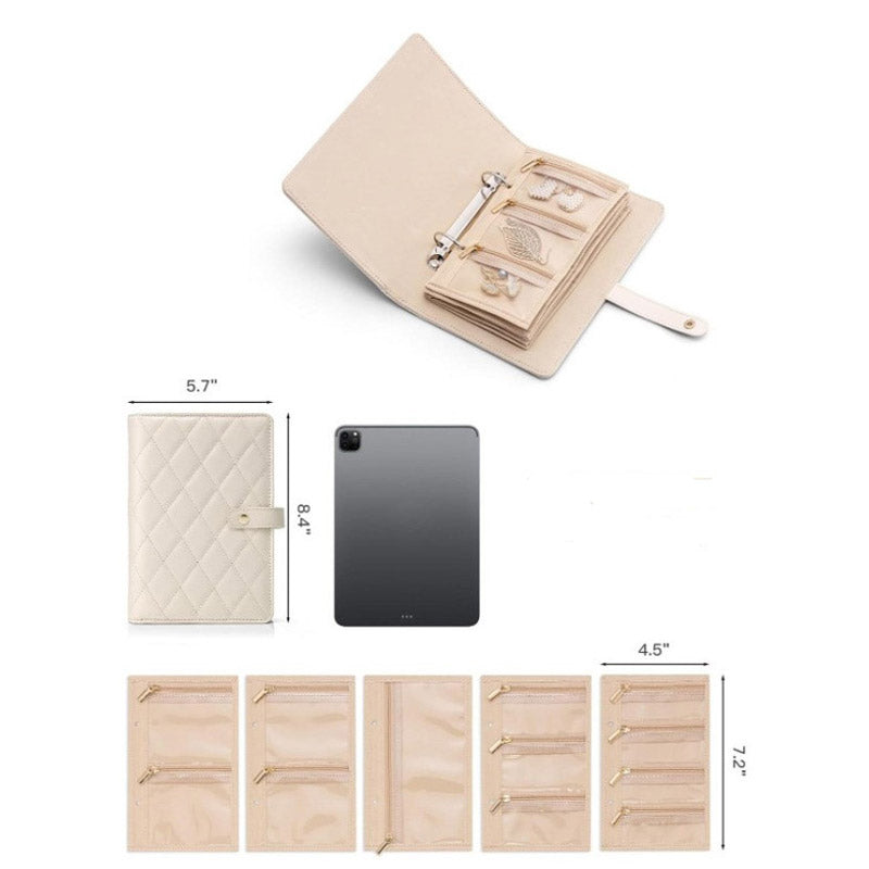Jewelry Organizer with Compartments – Travel Jewelry Box