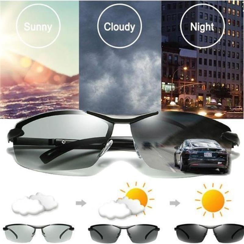 Photochrome Sonnenbrille mit UV400-Schutz und Polarisierung