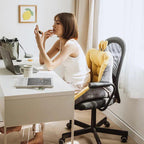 Ergonomisches Sitzkissen mit Rückenstütze und Hasenohren