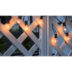 LED-Lichterkette Outdoor mit warmweißem Licht