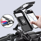 Smartphone-Halterung Fahrrad wasserdicht mit kabellosem Laden