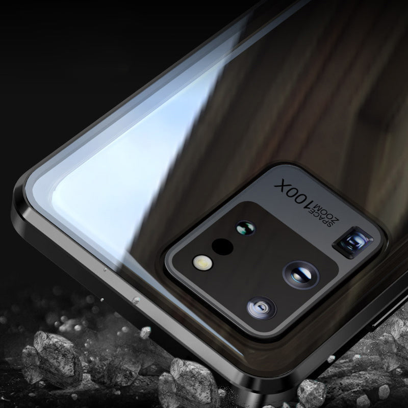 Magnetische Handyhülle aus Glas – 360° Schutz