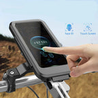 Smartphone-Halterung Fahrrad wasserdicht mit kabellosem Laden