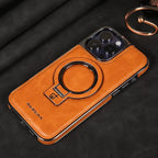 Leder iPhone-Hülle mit magnetischem Ständer – Premium-Schutz -   Mivoza Deutschland