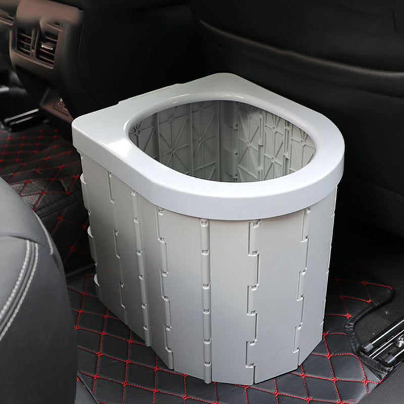 Faltbares Camping-Toilette ABS Kunststoff – Tragbar
