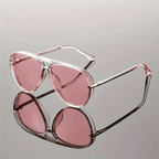 Pilotensonnenbrille mit klassischem Doppelsteg-Design