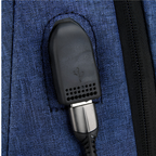 Laptop-Rucksack wasserabweisend mit USB-Anschluss