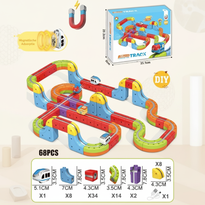 Magnetische Anti-Gravity Eisenbahn zum Selberbauen