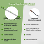 Unkrautstecher mit Fußpedal - Ergonomisch & rückenschonend