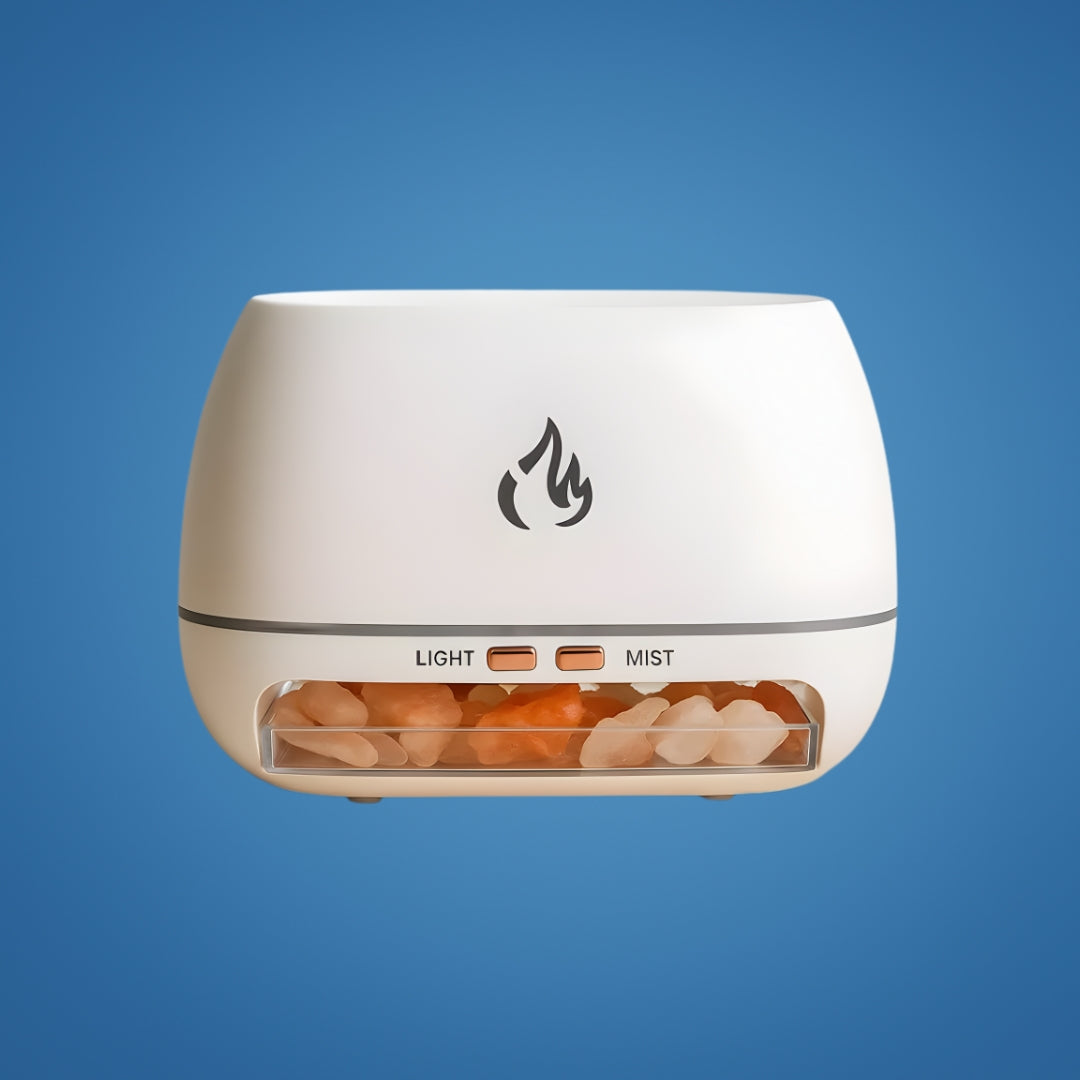 Humidifier with Salt Stones – LED Lighting and Ultrasonic