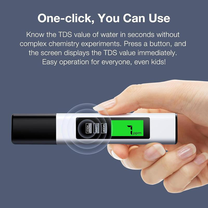 Digital TDS Water Tester with 4-in-1 Measurement Function