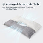 Wake up without neck pain — Ergonomic support pillow for side and back sleepers