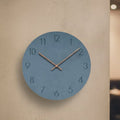 Wanduhr Skandinavisch mit Walnusszeiger
