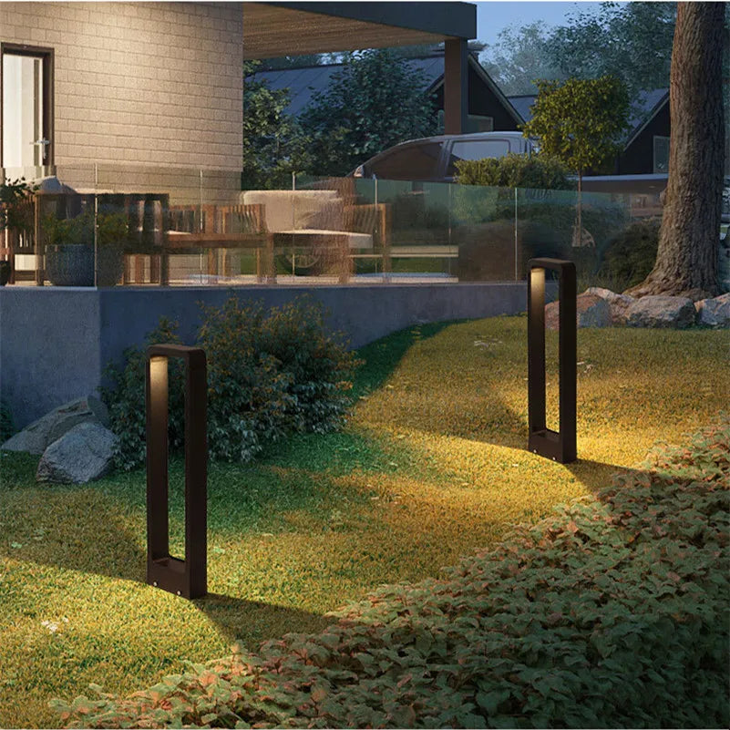 LED-Bodenleuchte Garten Aluminium – Wegebeleuchtung