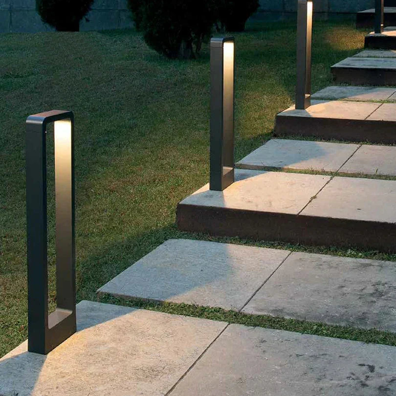 LED-Bodenleuchte Garten Aluminium – Wegebeleuchtung