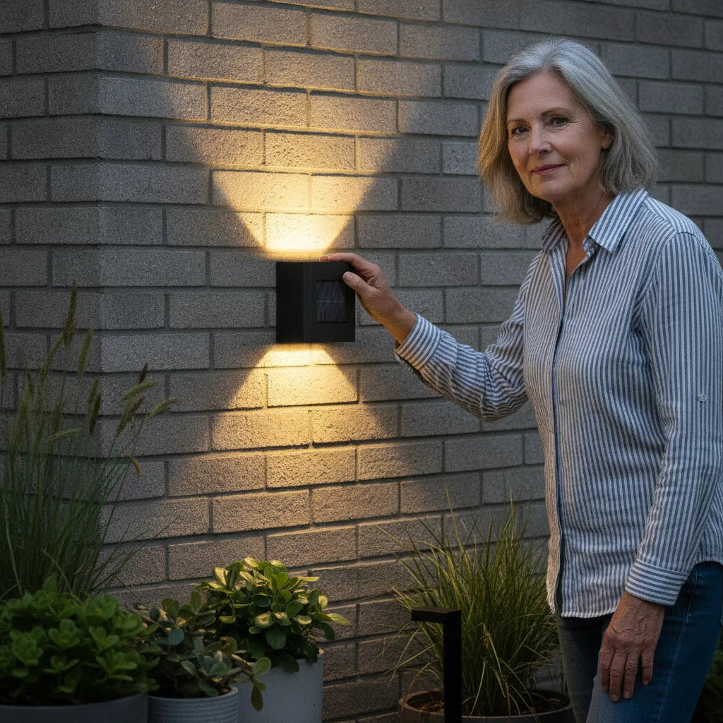 4 Gründe, die diese Solar-Wandleuchte zum Highlight Ihres Außenbereichs machen