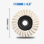 Wool Felt Polishing Pad for Angle Grinder