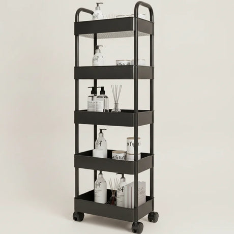 Rollwagen 3-stufig mit Rollen – mobiler Organizer — technical_key_benefits.centre_ring_image