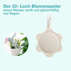 Gießaufsatz Blütenform für Flaschen – Sprühkopf zum Bewässern