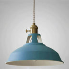 Industrielle Pendelleuchte Metall 27 cm