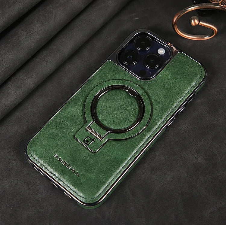 Leder iPhone-Hülle mit magnetischem Ständer – Premium-Schutz -   Mivoza Deutschland