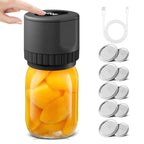Electric Vacuum Sealer for Mason Jars – Airtight in 30 Seconds