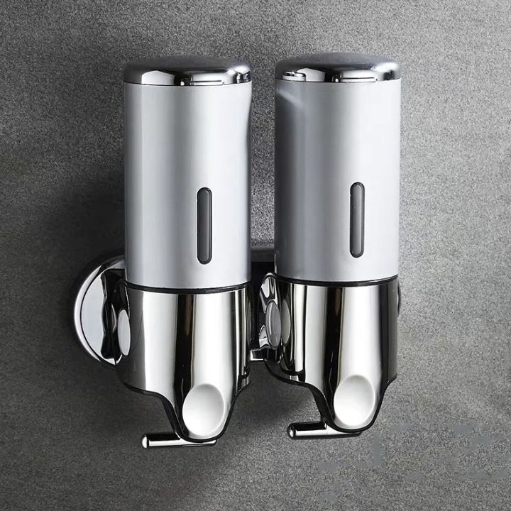 Wall-mounted soap dispenser – 500 ml capacity with pump mechanism