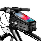 Fahrrad-Rahmentasche mit Handy-Fenster – Wasserdichtes Hardcase