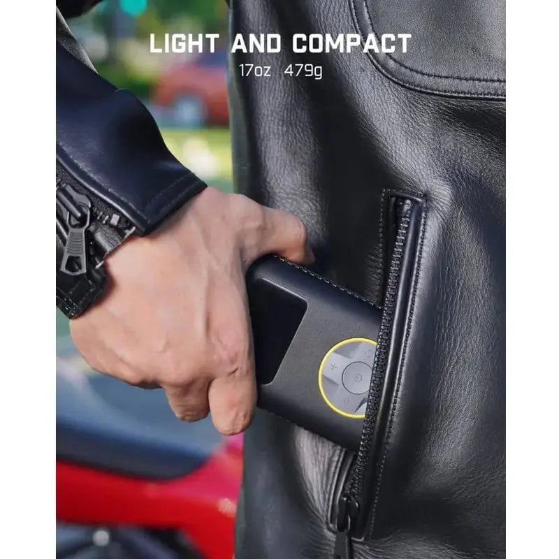 Cordless Air Pump with Display – Automatic Pressure Control