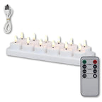 Wiederaufladbare LED-Teelichter