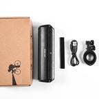 Fahrrad-Frontlicht LED 1000 Lumen, 180°, USB-C aufladbar mit 2000-mAh-Akku