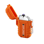Elektrisches Sturmfeuerzeug wasserdicht IP56 mit USB-C