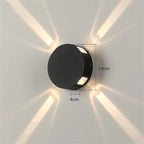 LED Wandleuchte Außen mit Sterneffekt – Wetterfest IP54