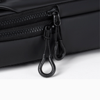 Anti-theft crossbody bag with waterproof protection