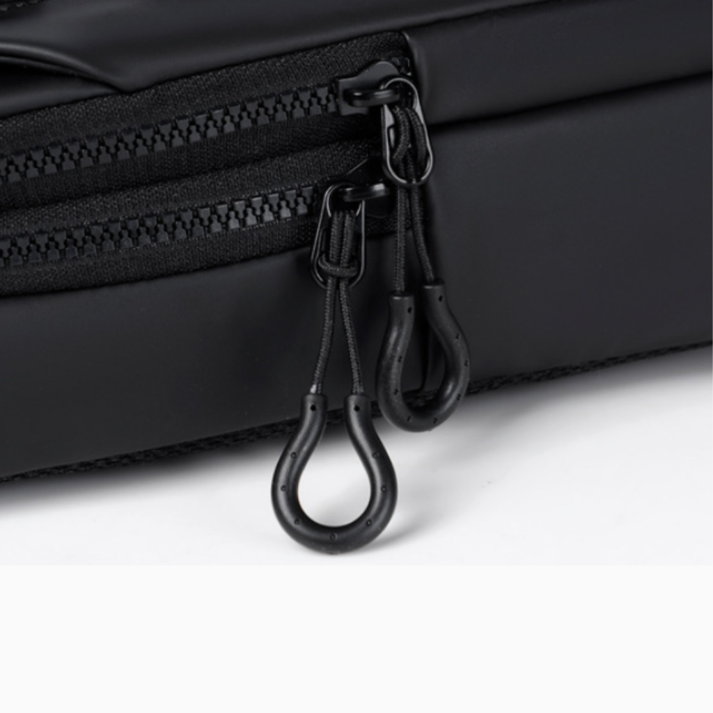 Anti-theft crossbody bag with waterproof protection