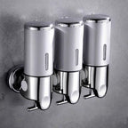 Wall-mounted soap dispenser – 500 ml capacity with pump mechanism