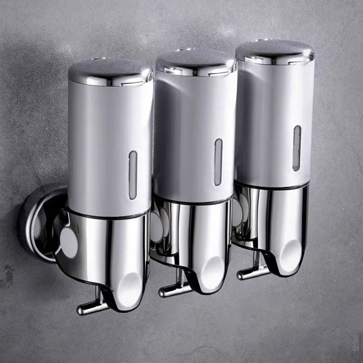 Wall-mounted soap dispenser – 500 ml capacity with pump mechanism