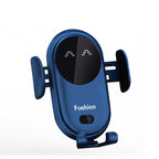 Wireless car charger with automatic phone holder