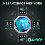 Digitale Hoekmeter met Magneet und Waterpasfunctie