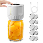 Electric Vacuum Sealer for Mason Jars – Airtight in 30 Seconds