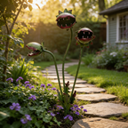 Metall-Gartenstecker Karnivore Pflanze – Dekoratives Akzent