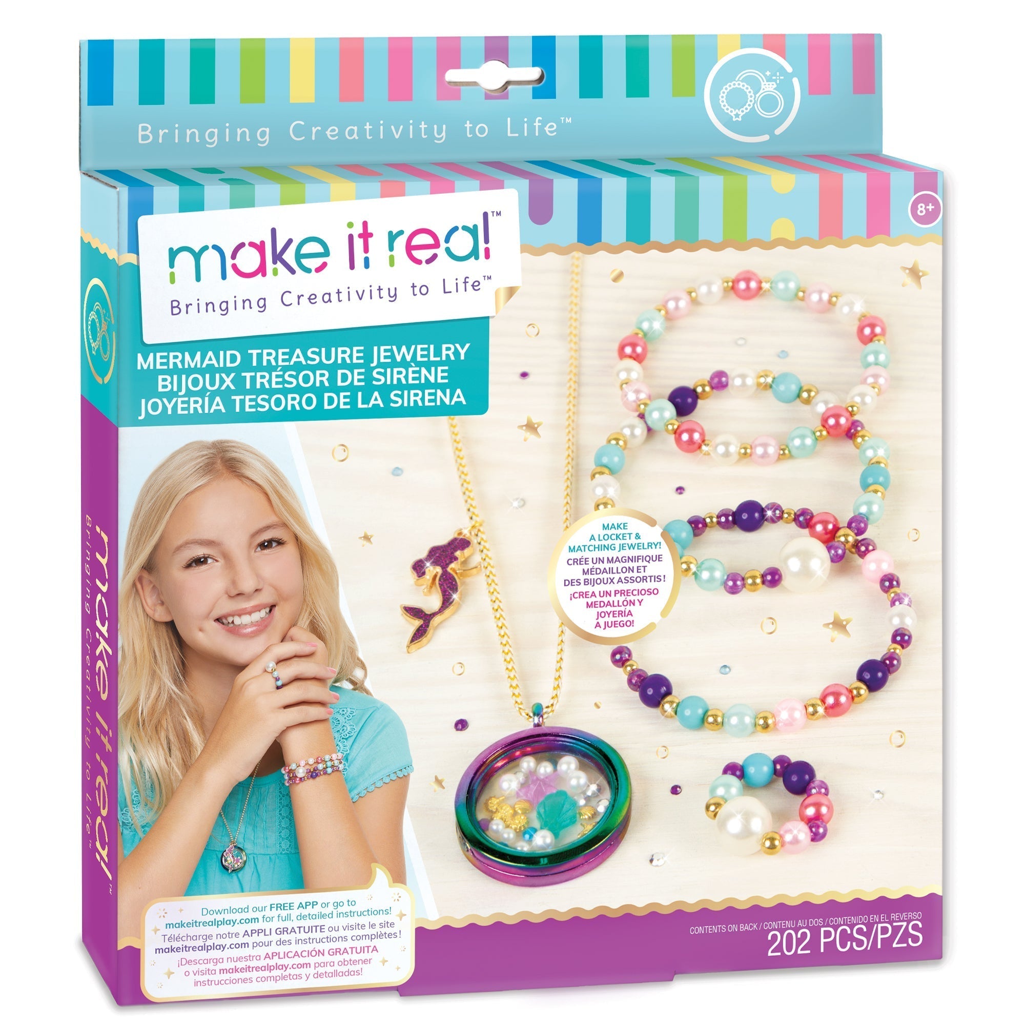 Bracelet Craft Kit with Bead Carousel