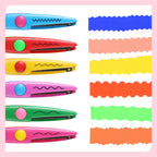Pattern Scissors Set with 6 Scissors – Decorative Cuts for Kids